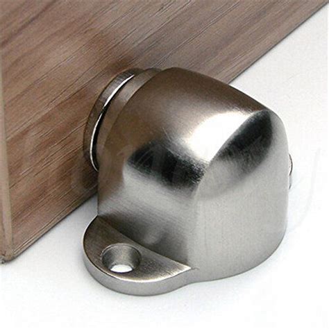 wood cabinet stainless steel door stopper|stainless steel exterior door stop.